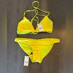 Ralph Lauren NWT Bright Yellow Bikini Set PRICE DROP!